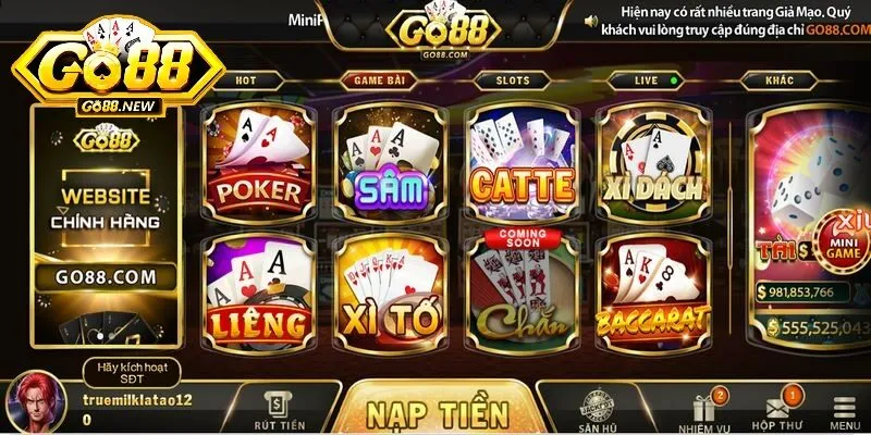 Cách Chơi Sâm GO88 Để Luôn Thắng Đậm Nhanh 2 Sâm Go88 thành công tích hợp một số tính năng hiện đại