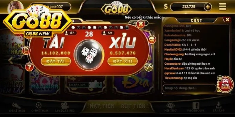  Tham gia chơi Tài Xỉu tại Go88 đơn giản, nhanh chóng chỉ với 4 bước