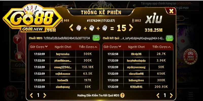 Chiến thuật chơi Tài xỉu MD5 Go88 hay nhất từ cao thủ 3 Áp dụng những phương pháp chơi hợp lý sẽ giúp bạn nâng cao cơ hội thắng lớn